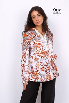 Immagine di CURVY GIRL FLOWY  BLOUSE